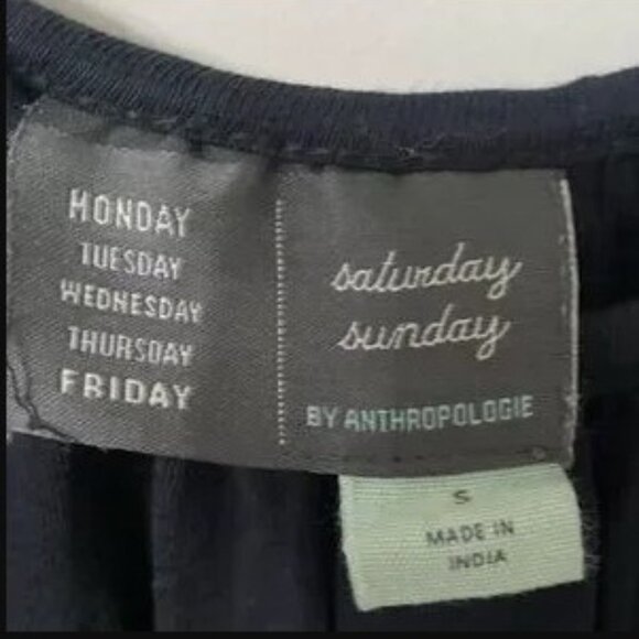 Anthropologie Saturday Sunday Trudie Boho Spaghetti Strap Cotton Maxi Dress - Picture 2 of 6